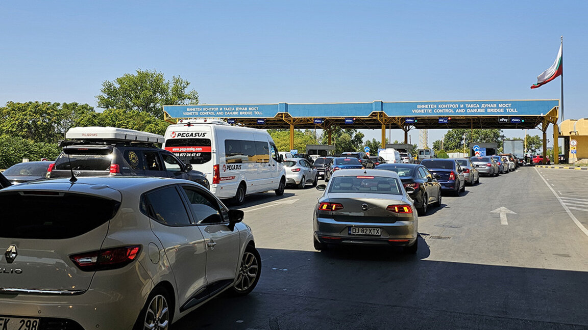 Trafic routier: une seule voie à Roussé, circulation normale vers la Turquie et la Serbie