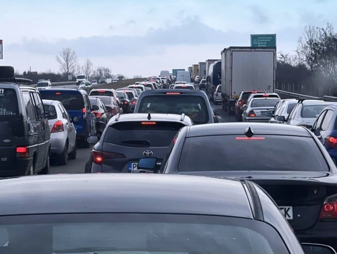 От днес пак тапи по магистрала "Тракия" заради ремонти