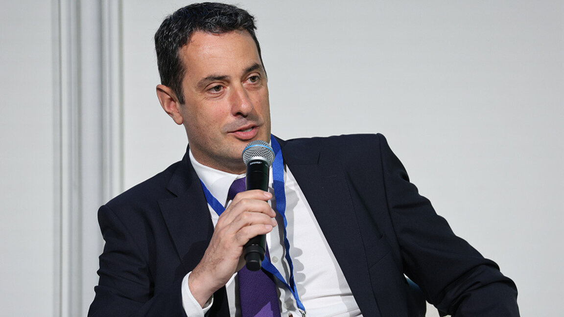 Georgi Gvozdeykov at the Green Transition Forum 4.0 in Sofia, June 26.
