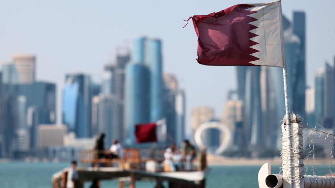 Катар флаг Доха