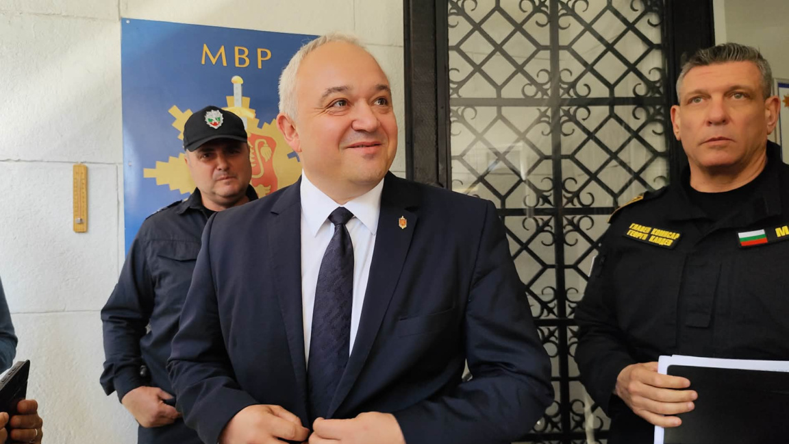 Министърът на вътрешните работи Иван Демерджиев