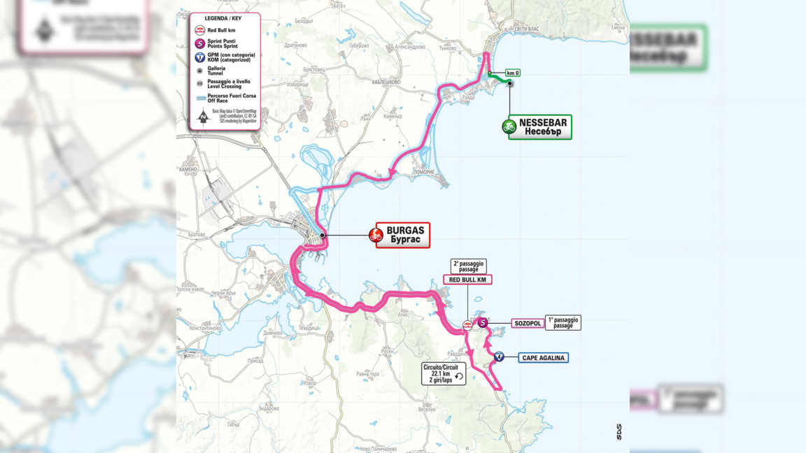 АПИ: Етапни ограничения на движението в Бургас и региона заради Giro d"Italia