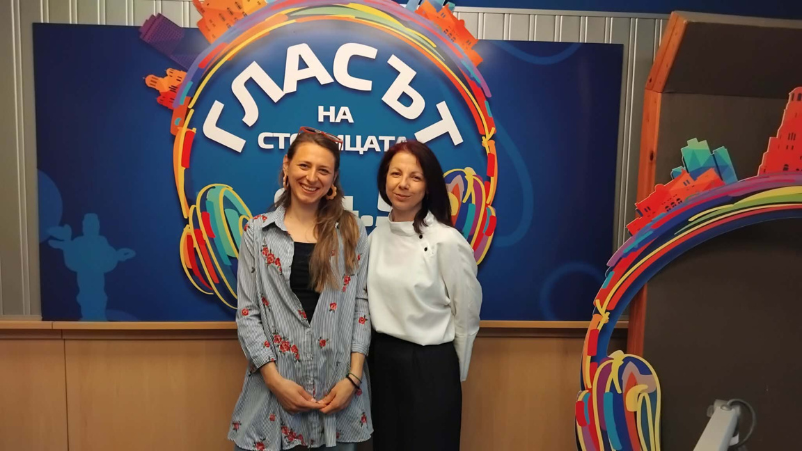 Михаела Ангелова (вляво) и Деница Митева