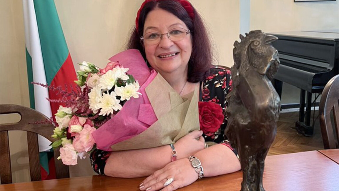 Снежина Мечева – первый обладатель награды „Пробуда“
