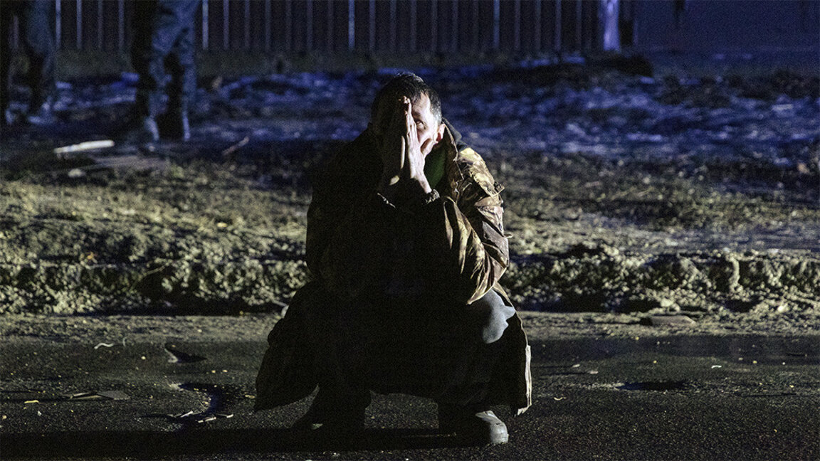 Zwei Jahre nach Ausbruch des Krieges in der Ukraine - die Zahl der Entmutigten wächst