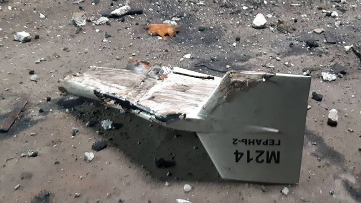 Руски дрон, свален в Украйна