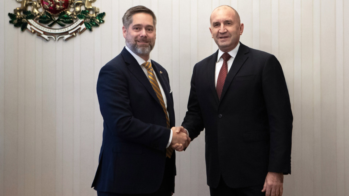 Radew und Smith sprechen über die strategische Partnerschaft Bulgarien–USA