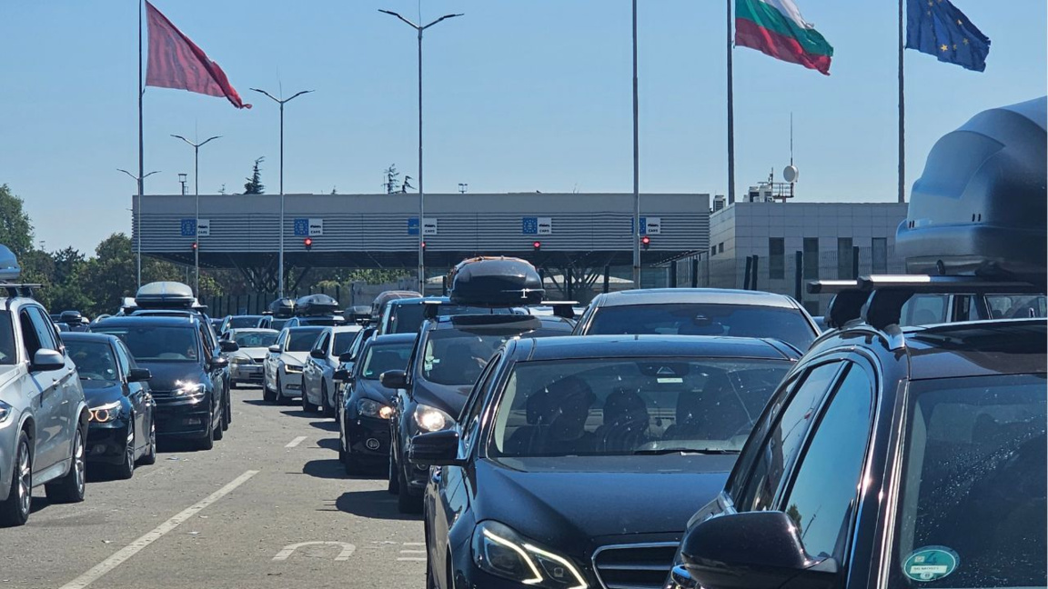 Trafic intens la punctul de frontieră Kalotina