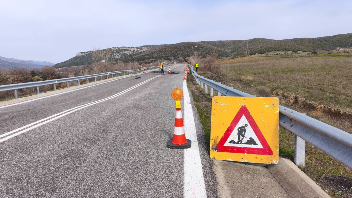 Затвориха участък от пътя Маказа - Комотини 