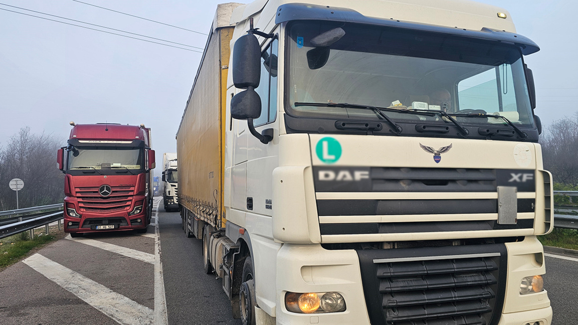 Border traffic is normal, truck traffic towards Türkiye is intense