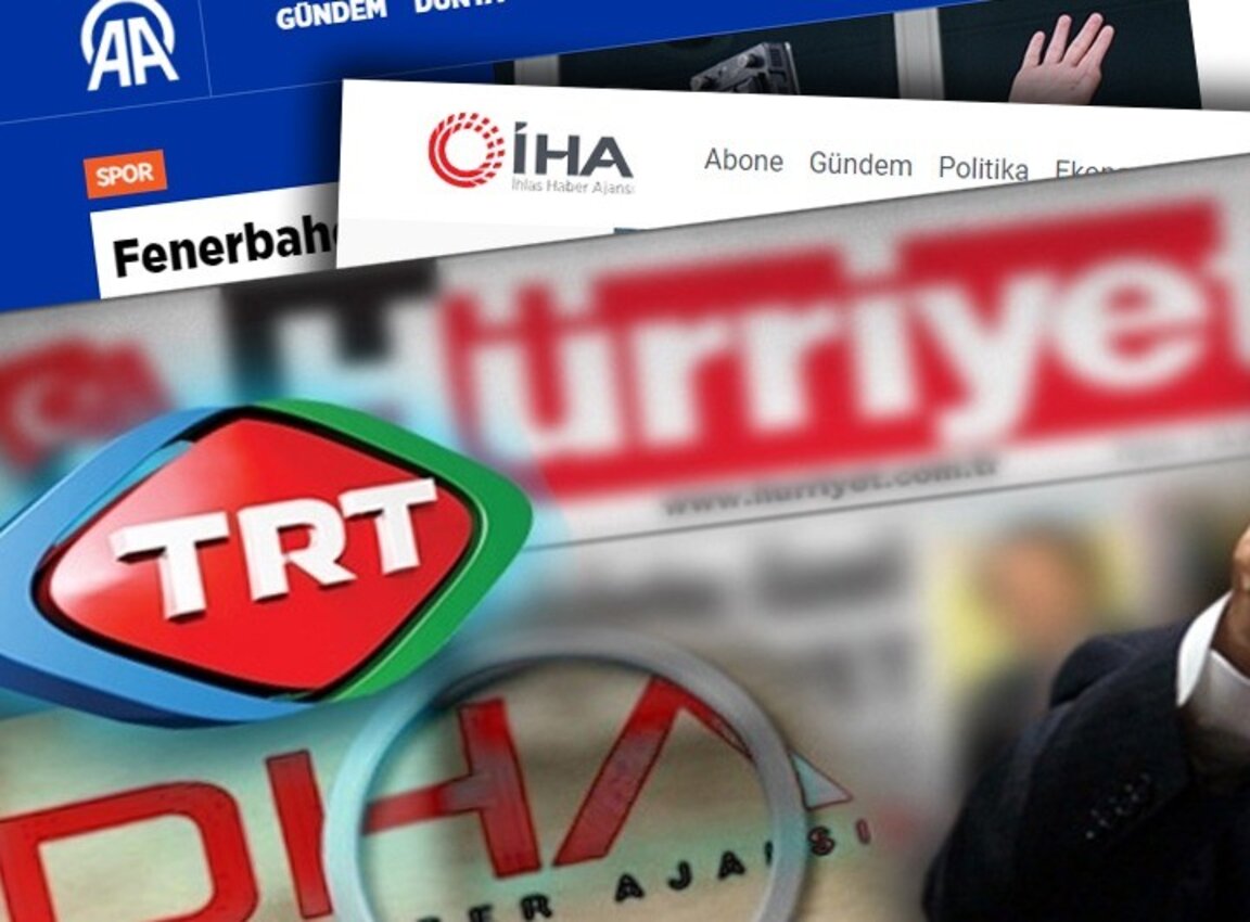 Турските медии не проявяват интерес към това, което се случва пред сараите на Доган