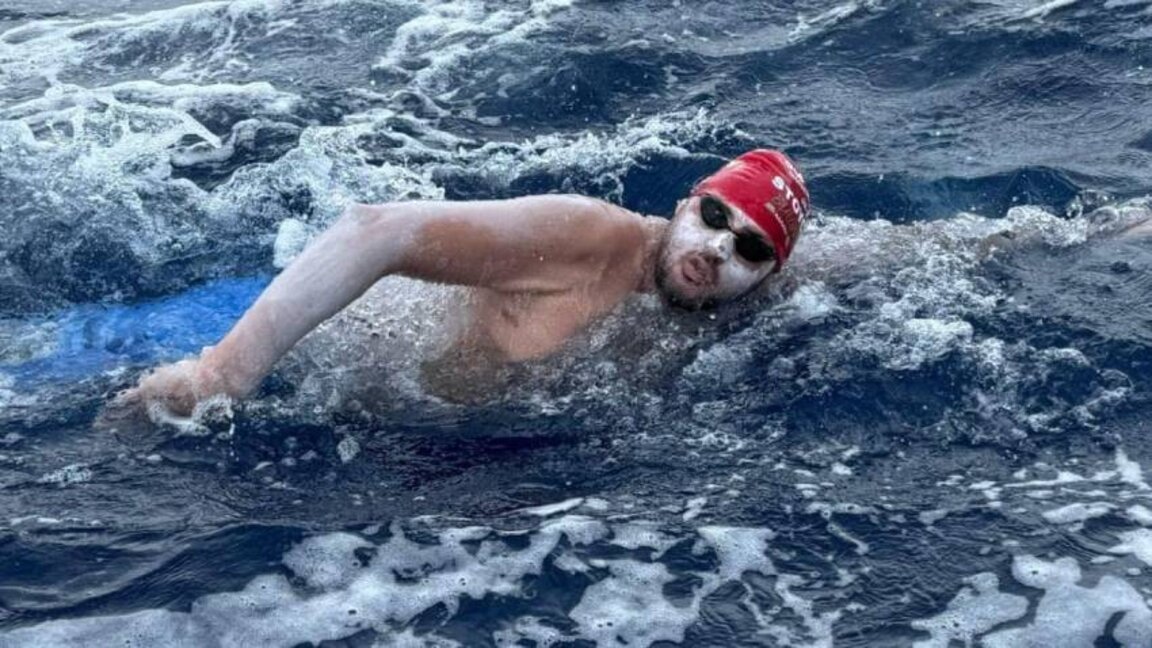 Petër Stojçev notoi ngushticën Mollokaj për gati 19 orë