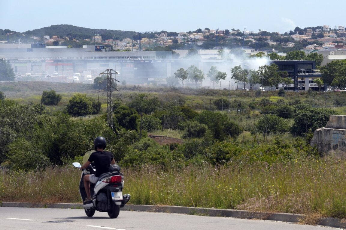 Пожар в Каталуния, Североизточна Испания, 10 май 2025 г.