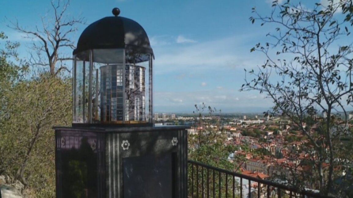 Bulgaria's Plovdiv now has a new attraction - an ancient water clock measures time on Sahat Tepe hill