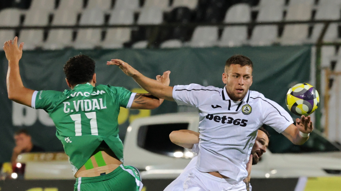 "Славия" направи 1:1 като гост на "Лудогорец"