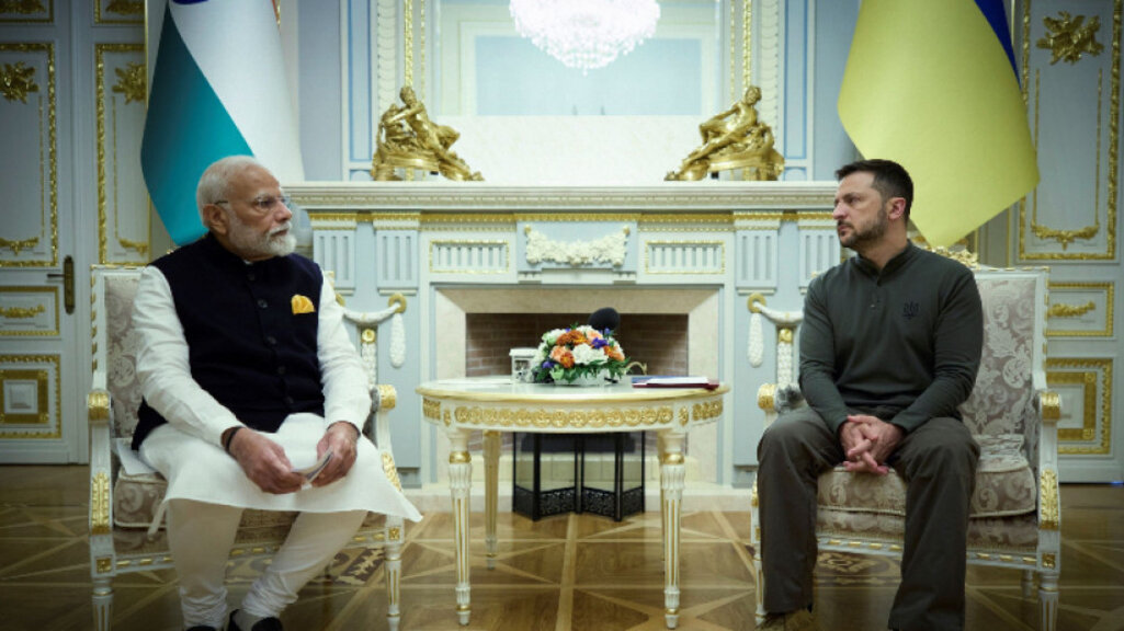 Моди потвърди подкрепата на Индия за мирно уреждане на конфликта в Украйна в телефонен разговор със Зеленски