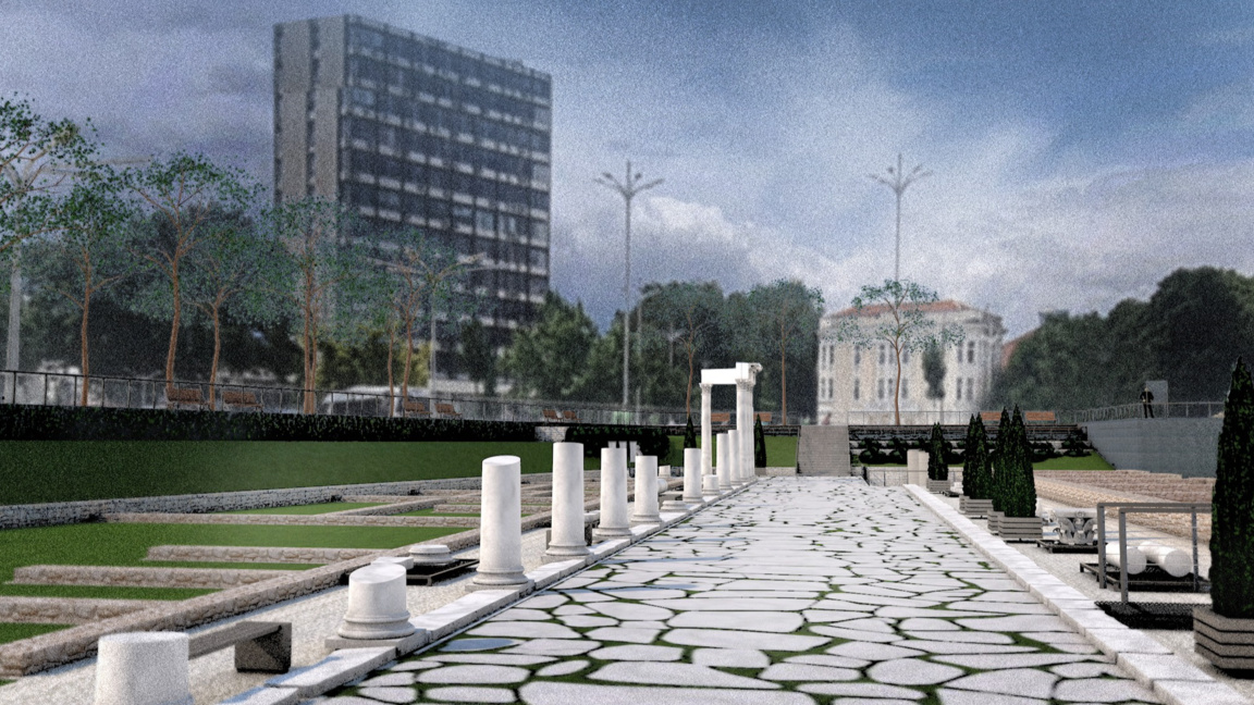 Проектът за Античния форум може да се реализира само с държавни пари