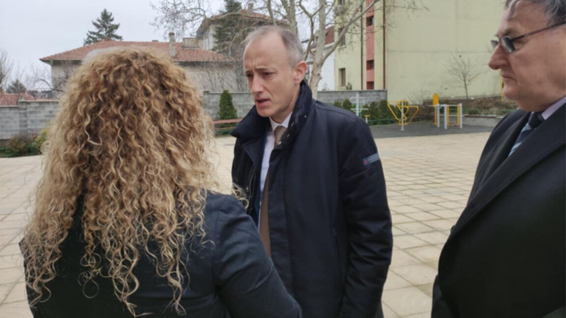 Bakan Krasimir Valchev Şumen'de