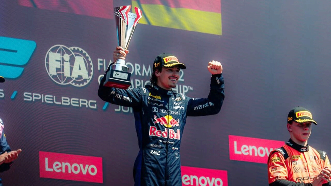 Victoire de Nikola Tsolov en Formule 2