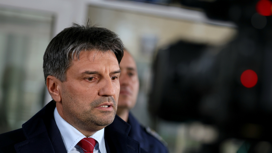 Директорът на Столична дирекция на вътрешните работи (СДВР) главен комисар Любомир Николов дава брифинг за медиите - 27 ноември 2025 г.