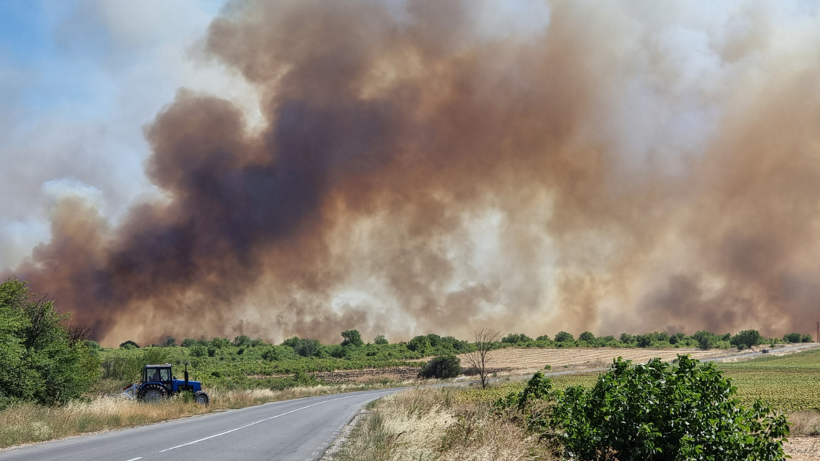 Drones join fight against summer wildfires near Turkish border