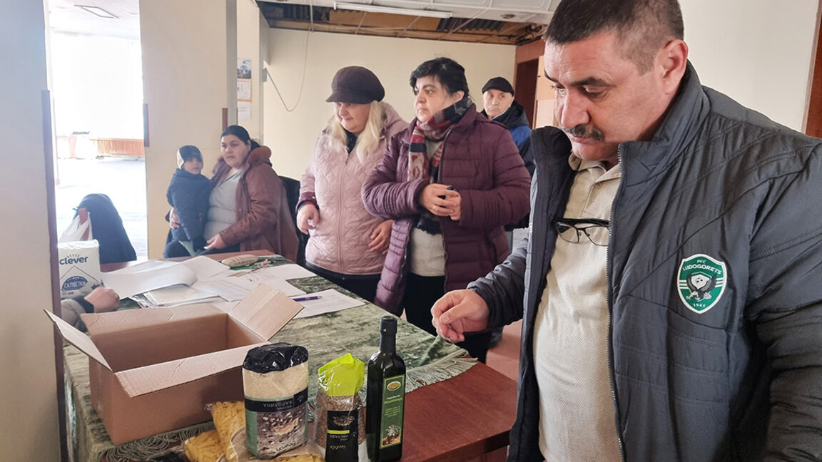 Razgrad belediyesinden 254 şeker hastasına sağlıklı gıda paketleri