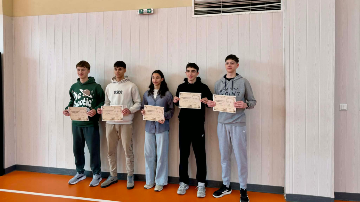 "Лъвски скок", ученици, Видин, математическа гимназия