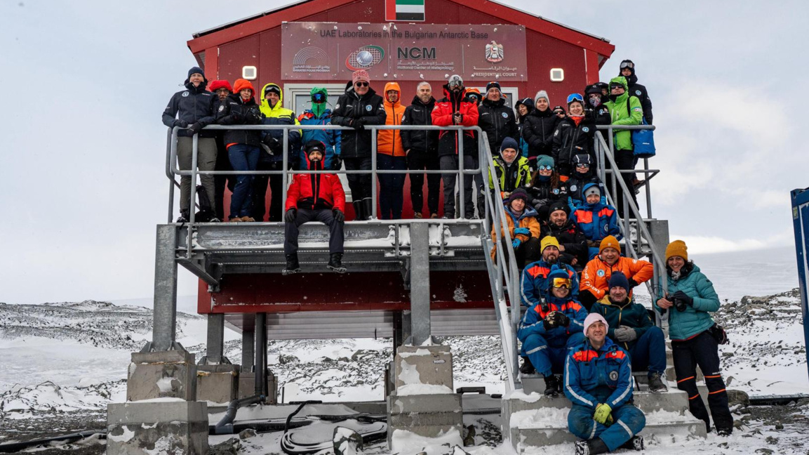 Новоизградената лаборатория  ба ОАЕ НА ов. Ливингсън- снимка Ахмед