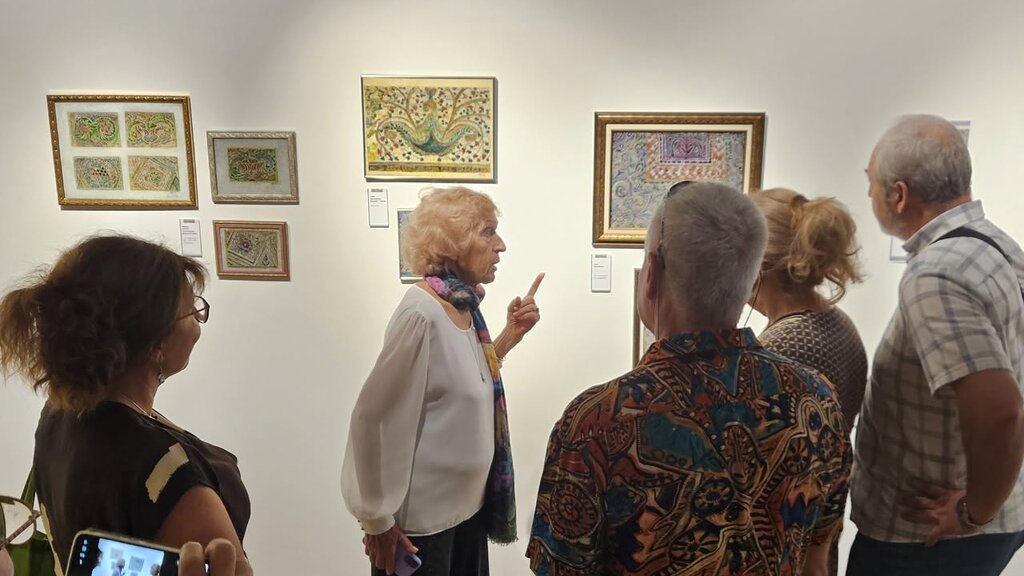 Ancient Serdica mosaic “Paradise” takes centre stage in Katya Lekova exhibition