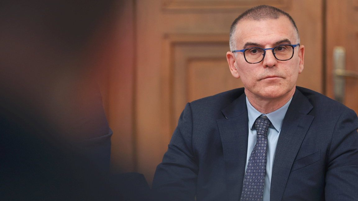 Le président du Conseil fiscal Siméon Dyankov, ancien ministre des Finances (2009-2013)