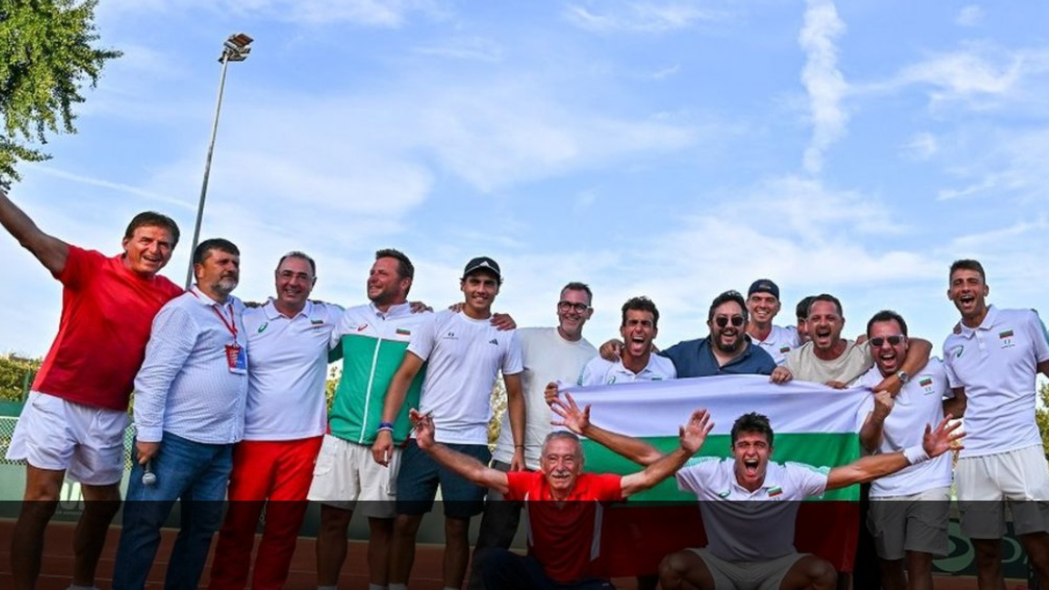 Тенисистите ни започнаха подготовка за мача с Белгия за Купа "Дейвис"