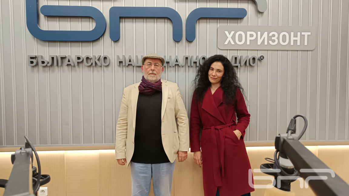 Проф. Момчил Георгиев и Надежда Цанова