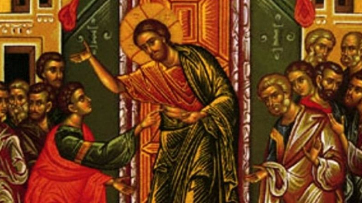 Свети Тома и Исус Христос