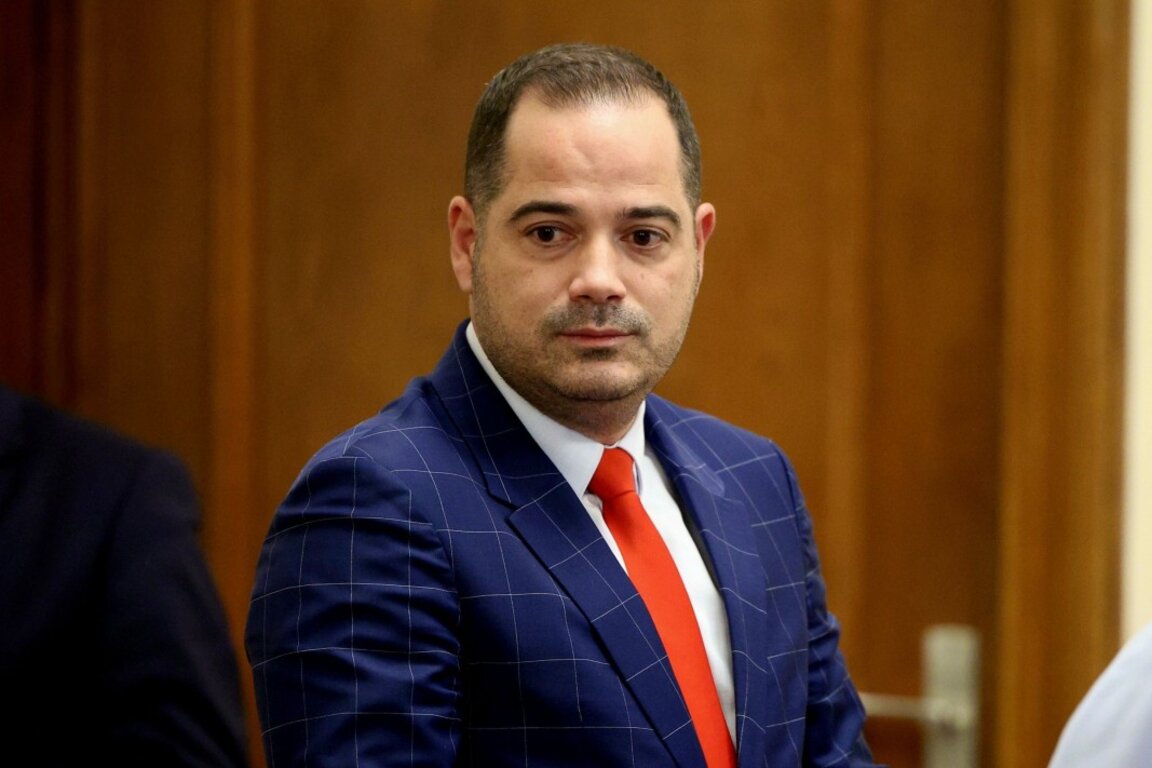 Министърът на вътрешните работи Калин Стоянов