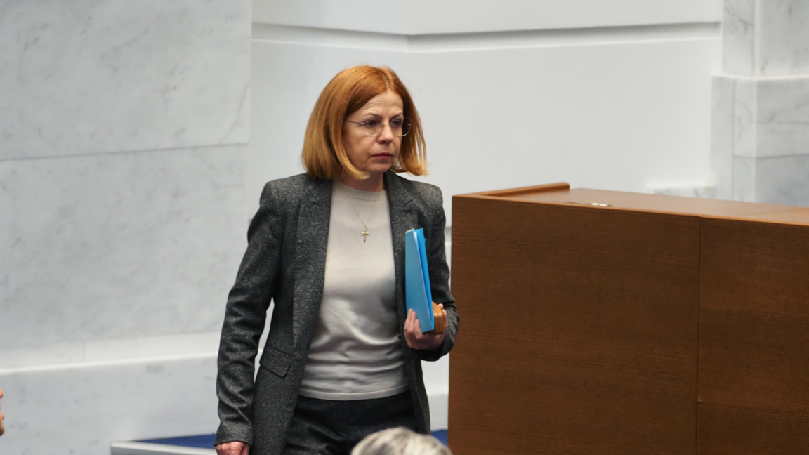 Йорданка Фандъкова, председател на Комисията по външна политика в НС