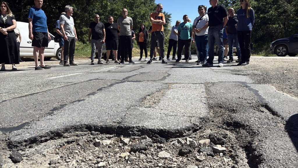 La aldea de Srednogorovo, en la región de Kazanlak