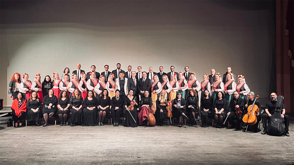 Mystery of the Bulgarian Voices performs at Cairo Opera House