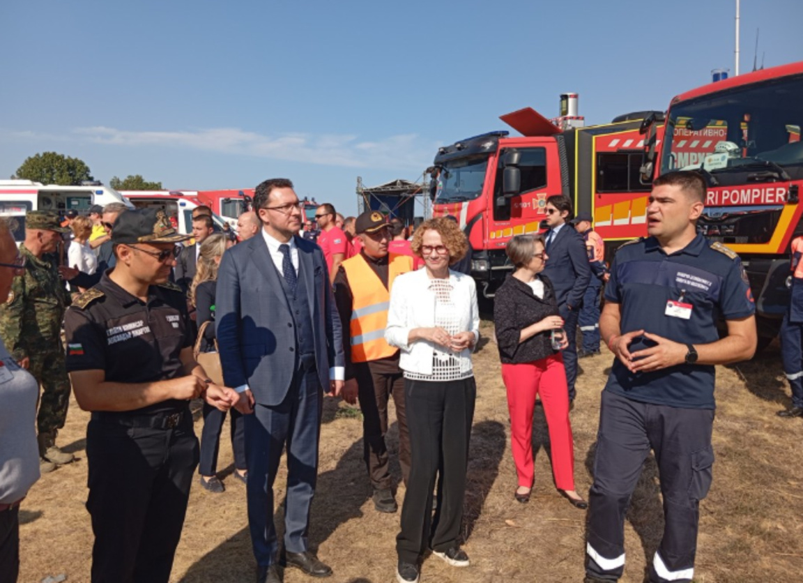 Представители на над 40 държави участват в международното учение в Монтана