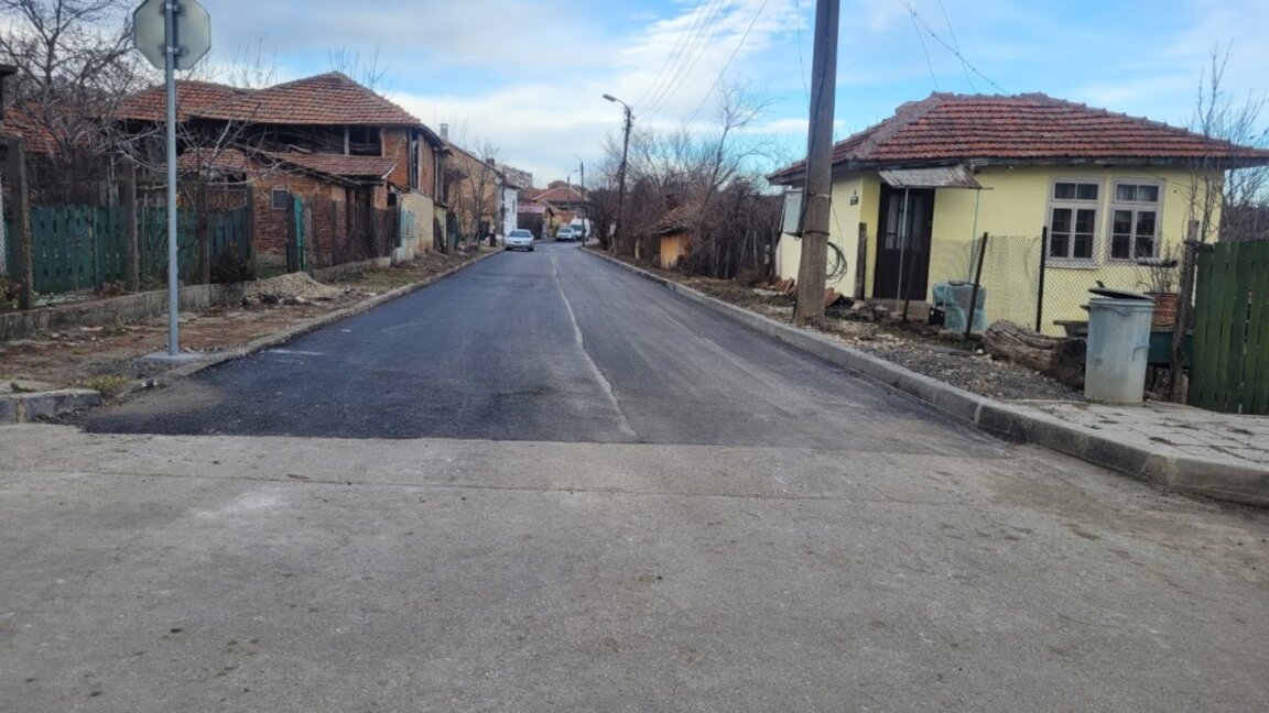Приключи ремонтът на улици и тротоари в община Кула