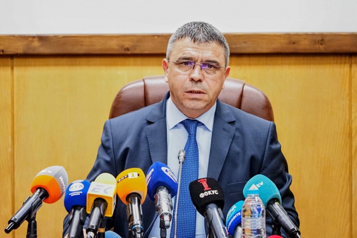 Caretaker Minister of Interior Atanas Ilkov