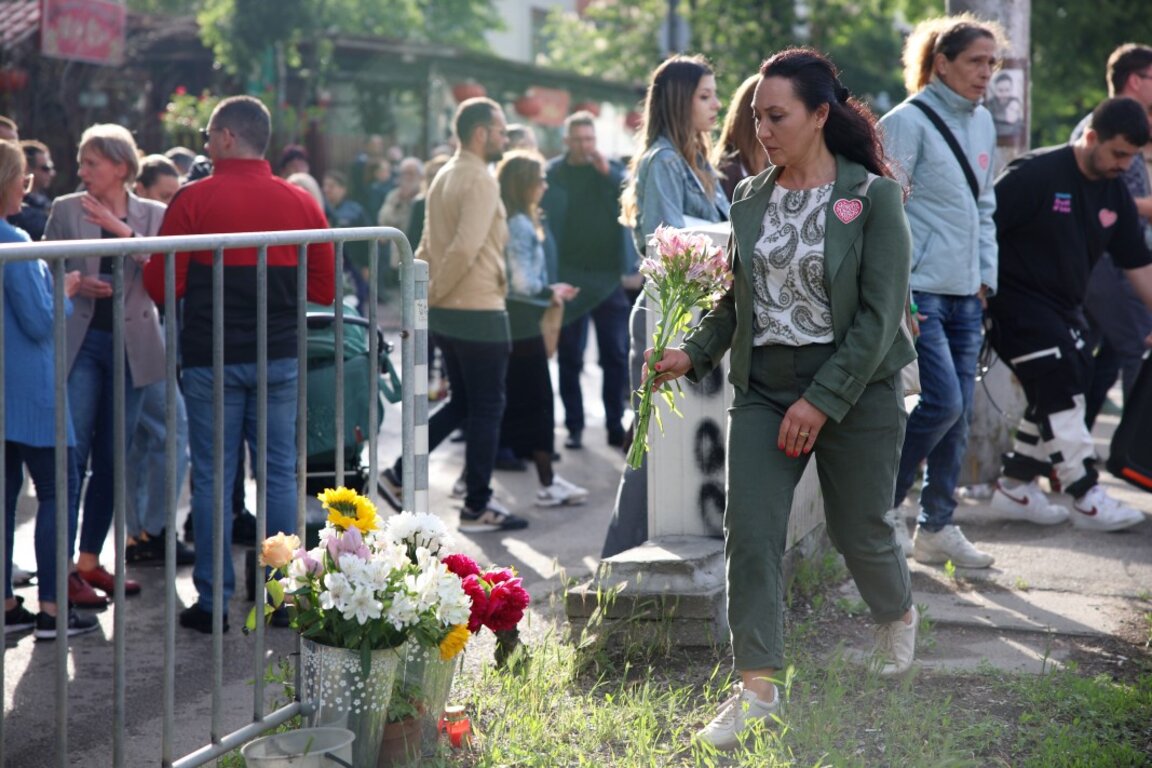 На бул. "Сливница" се проведе протест : 1 година от загубата на Ани и Явор, 8 май 2024 г.