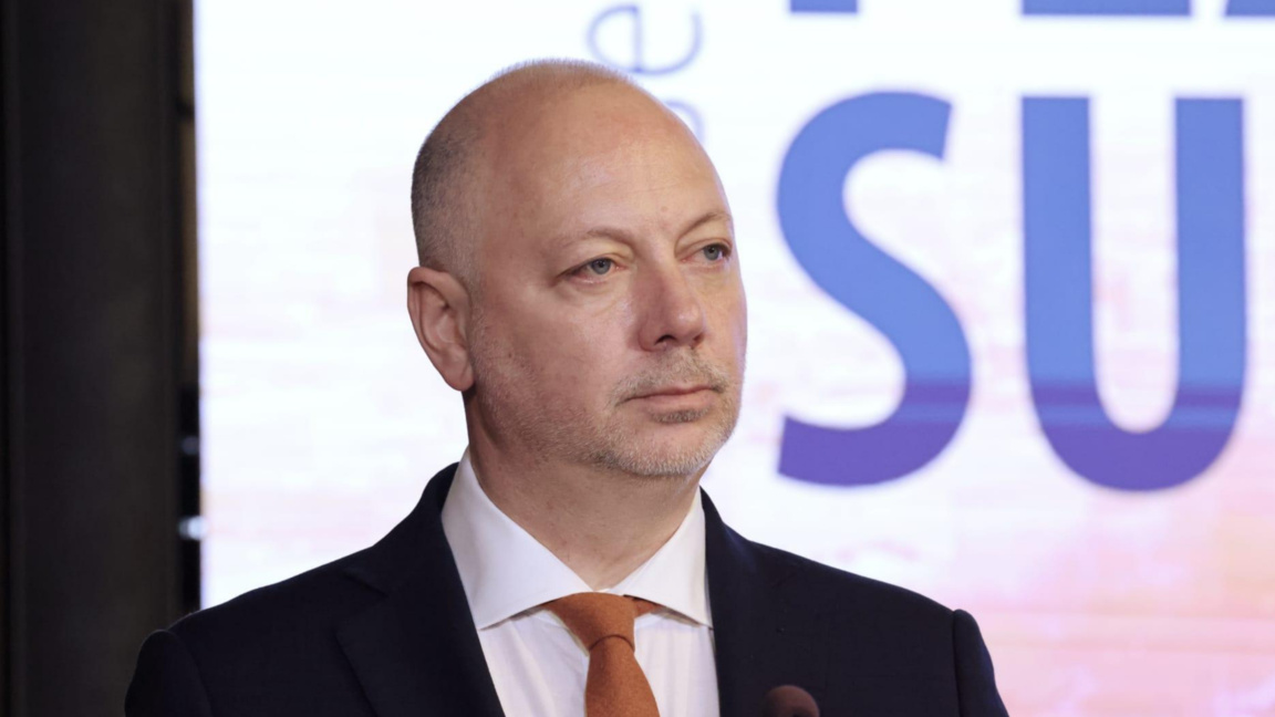 Премиерът в оставка Росен Желязков на срещата в Хелзинки -  16 декември 2025 г.