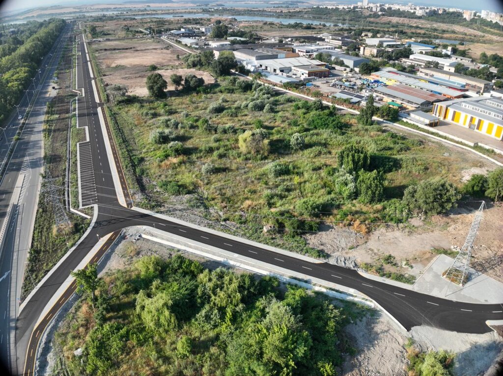 Приключи изграждането на новата индустриална зона в Бургас