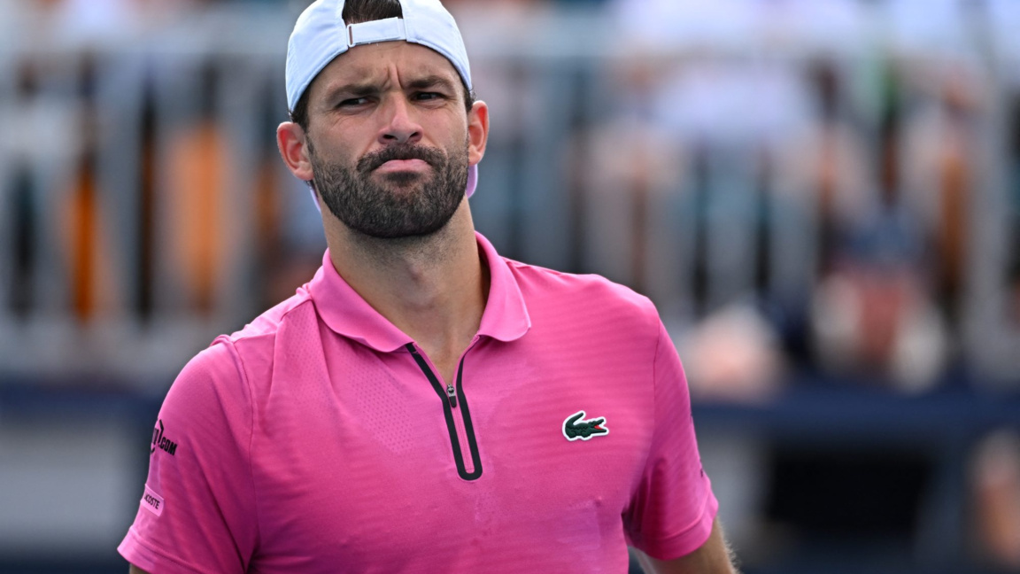 Grigor Dimitrov, dünya sıralamasında 135. sıraya geriledi