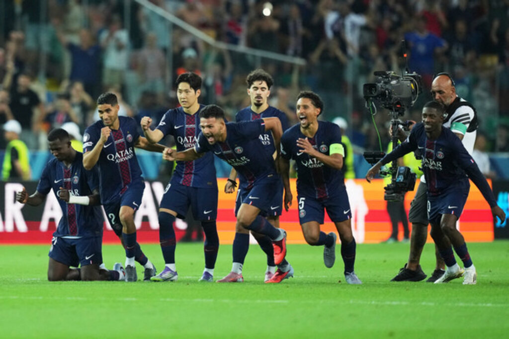 ПСЖ спечели Суперкупата на Европа с дузпи срещу Тотнъм