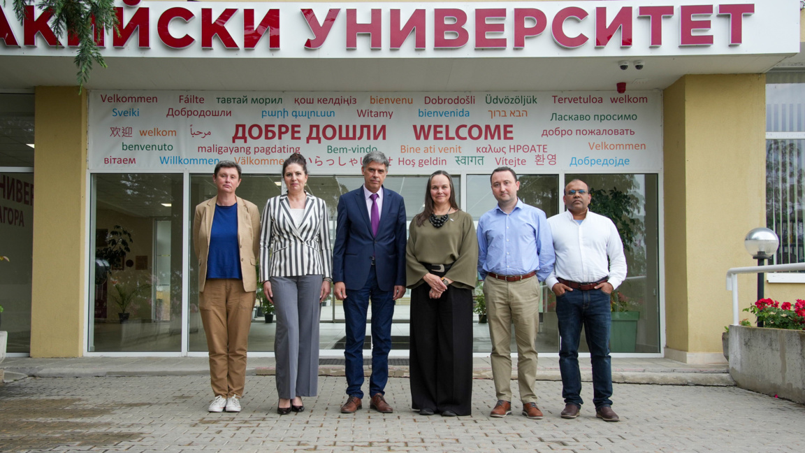 Посланикът на Финландия посети Тракийския университет
