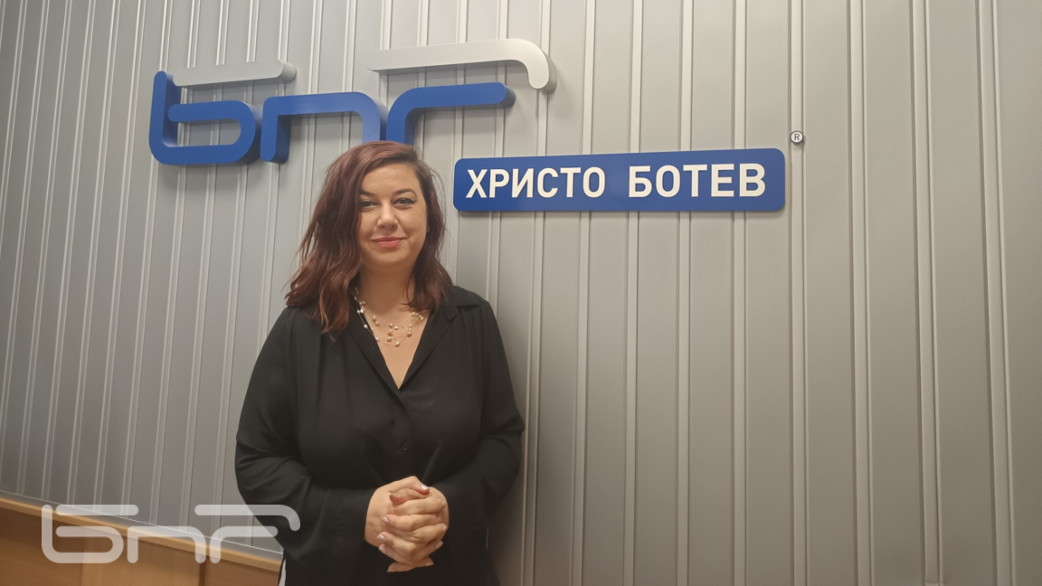 Виктория Викторова в студиото на "Нашият ден"