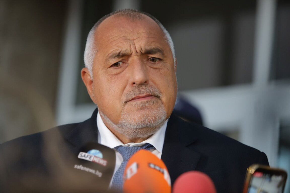 Лидерът на ГЕРБ Бойко Борисов