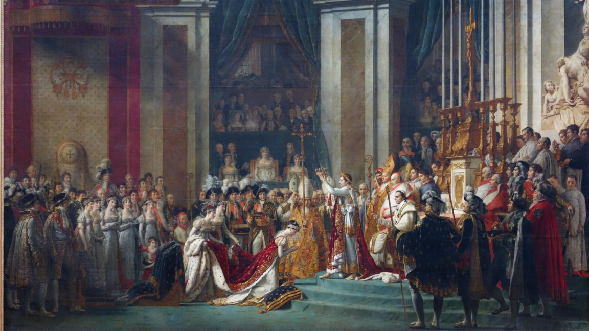 "Коронацията на Наполеон", 1805-07