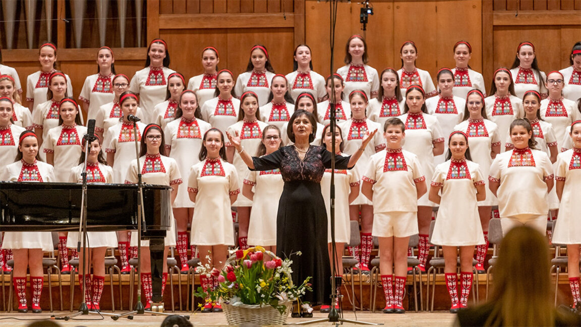 BNR Children's Choir competes for the Silver Rose Grand Prix 